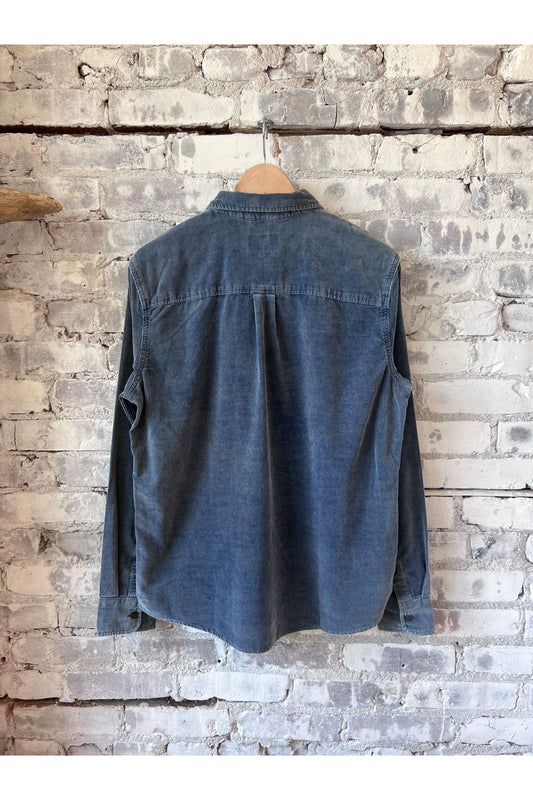 Lightweight Corduroy Shirt - Indigo - DUNE + SALT