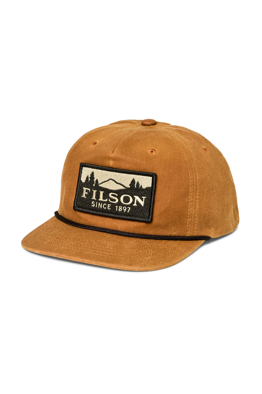 Waxed Trucker Cap - Gold Brown/Scenic - DUNE + SALT