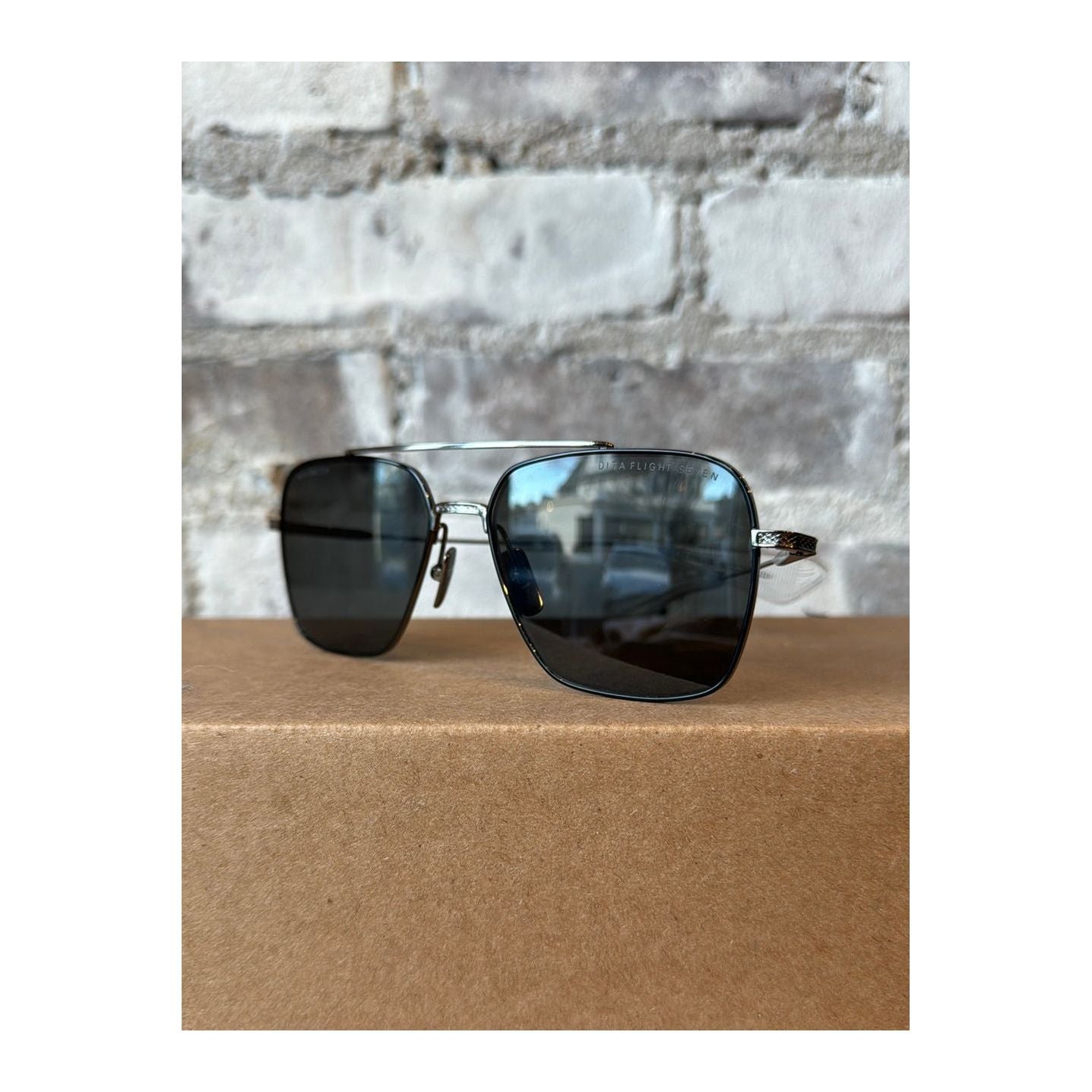 Dita Flight Seven Sunglasses Flight Seven Glasses Black Palladium