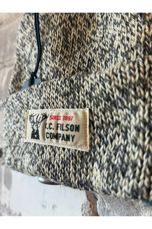 Lined Ragg Wool Beanie - Charcoal Heather - DUNE + SALT