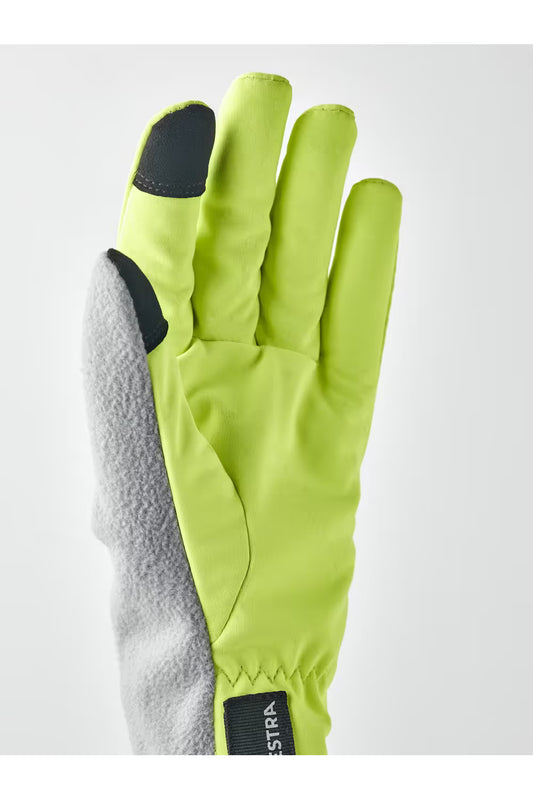 Runner's All Weather 5 Finger Glove - Hi-Vis Yellow
