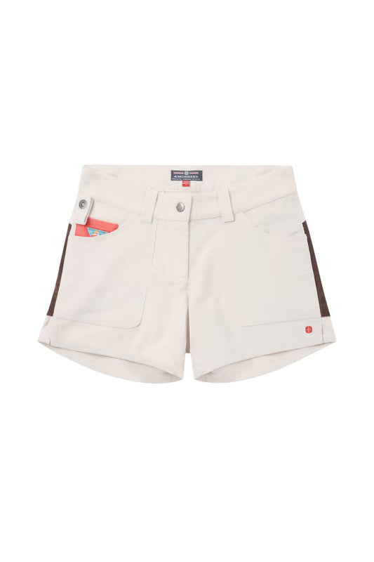 Women's 5incher Concord Shorts - Natural/Cowboy - DUNE + SALT