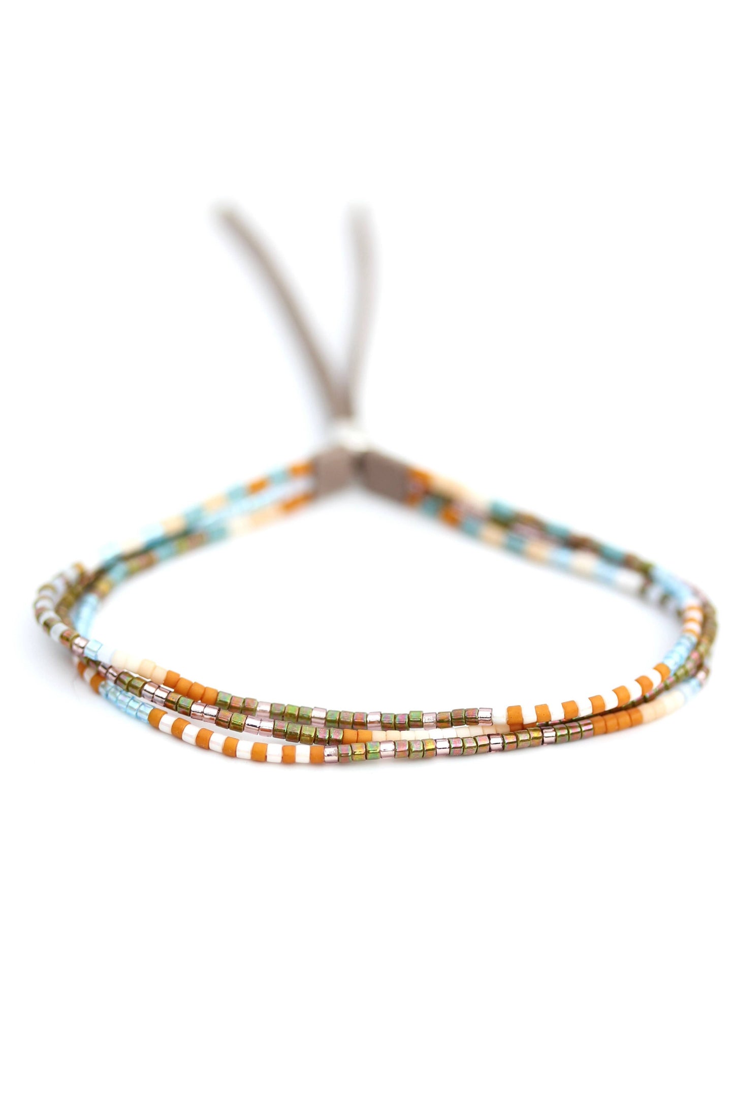 JR01 Carmel Triple Strand Bracelet