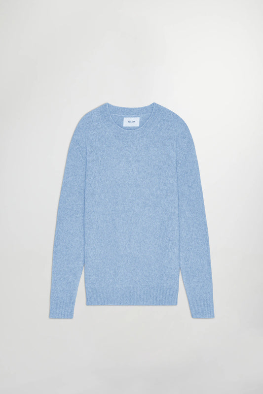 Lee Wool Blend Sweater - Tink Blue - DUNE + SALT