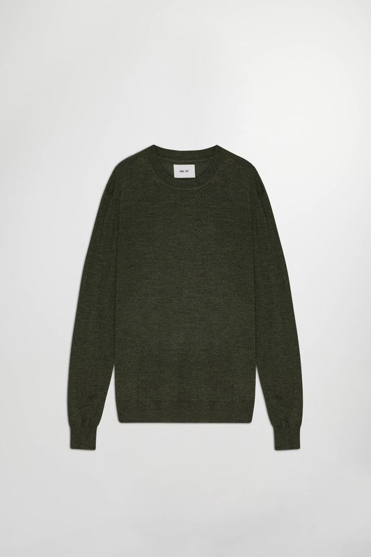 Ted Lightweight Sweater - Dark Army - DUNE + SALT