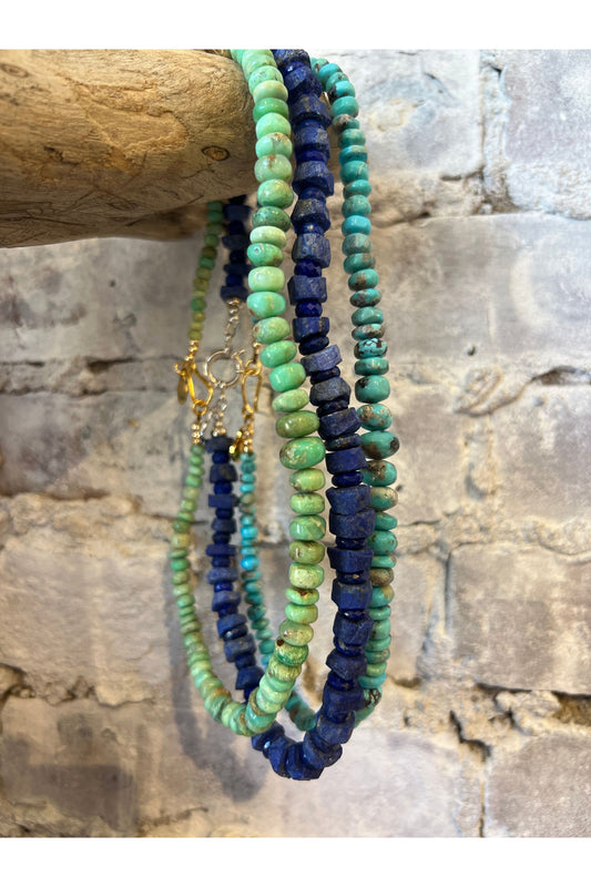 Heath Necklace - Arizona Turquoise - DUNE + SALT