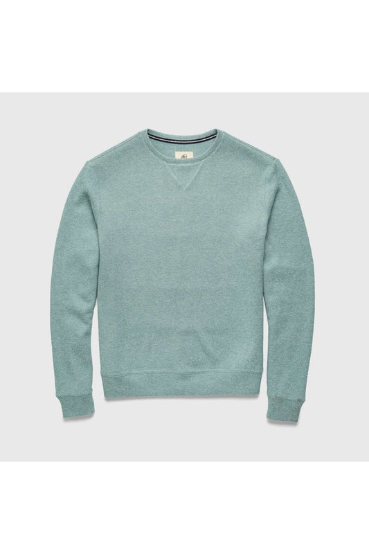 Butch Cashmist Crewneck - Aqua Heather - DUNE + SALT