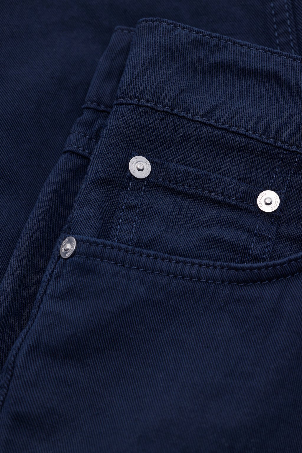 Milo Cotton Linen Straight Pants - Dark Night - DUNE + SALT