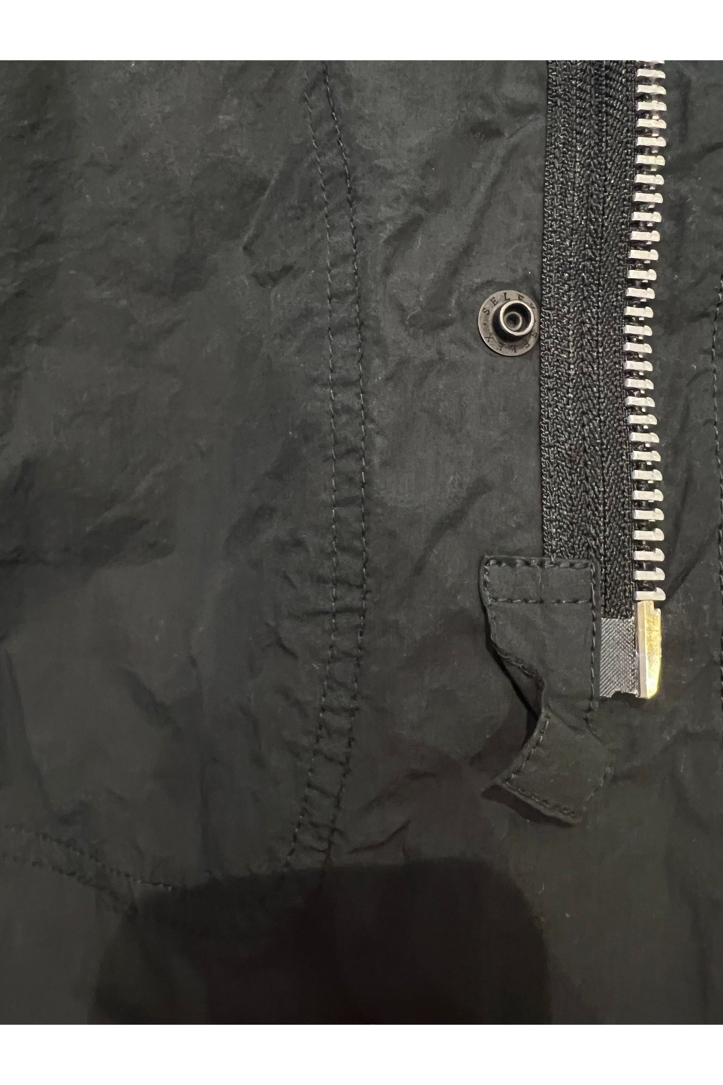 Cotton Twill Typewriter Parka - Black - DUNE + SALT