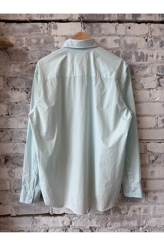 Fred Garment-Dyed Shirt - Sky Blue - DUNE + SALT