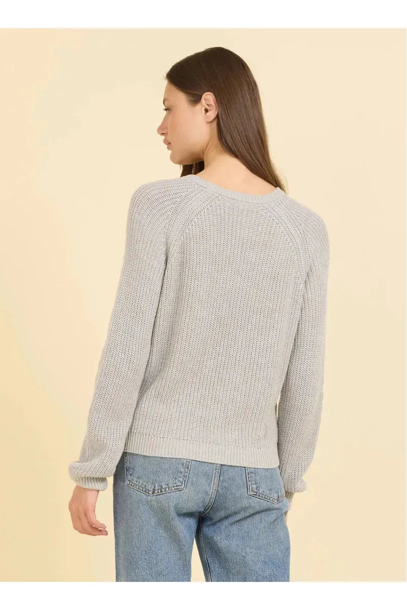 Raleigh Pullover - Heather Grey - DUNE + SALT