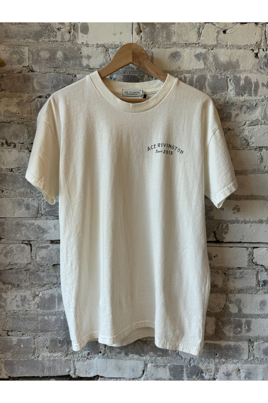 Heavy Crewneck SS Tee - Desert Rats Chalk - DUNE + SALT