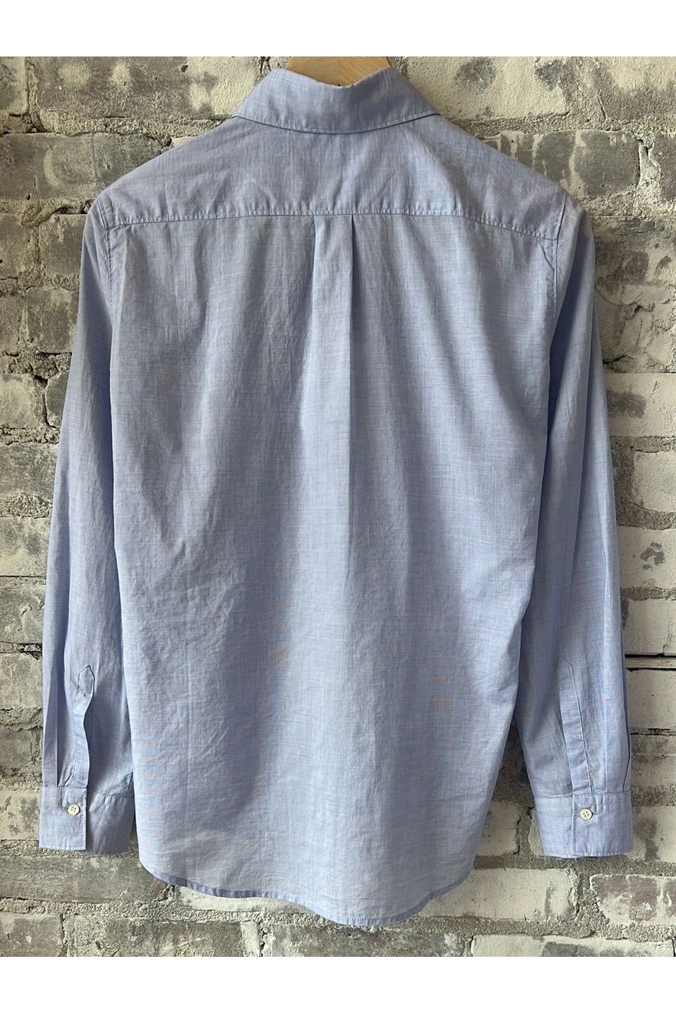 Coraz End-on-End Cotton Voile Shirt - Blue - DUNE + SALT