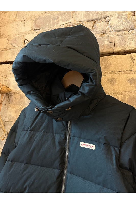 Winter Down Jacket - Faded Navy