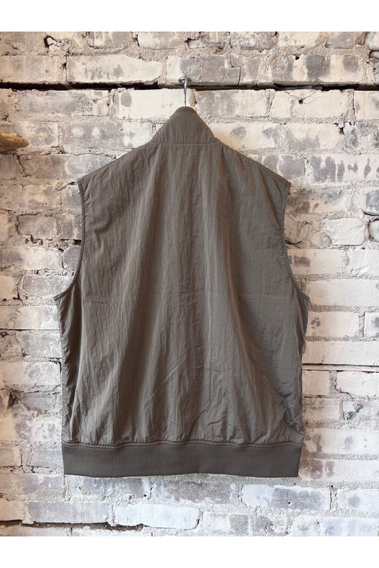 Zip Up Wind Vest - Beige - DUNE + SALT