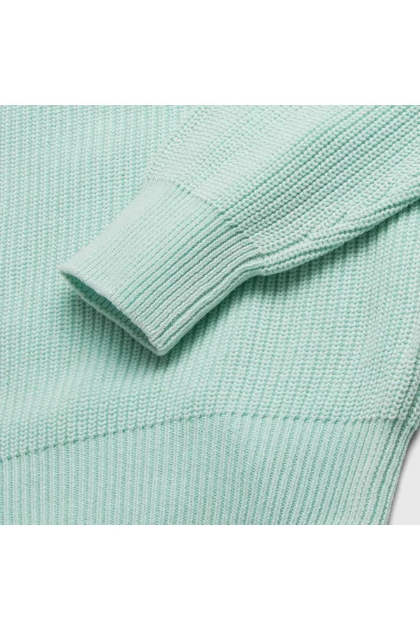 Eddie Knit Sweater - Spa Green - DUNE + SALT