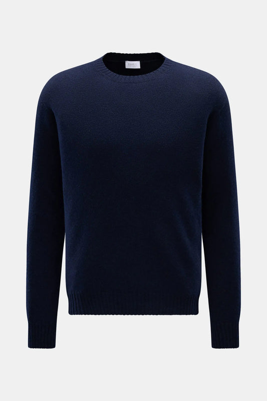 Extreme Cashmere Crew Sweater - Navy - DUNE + SALT