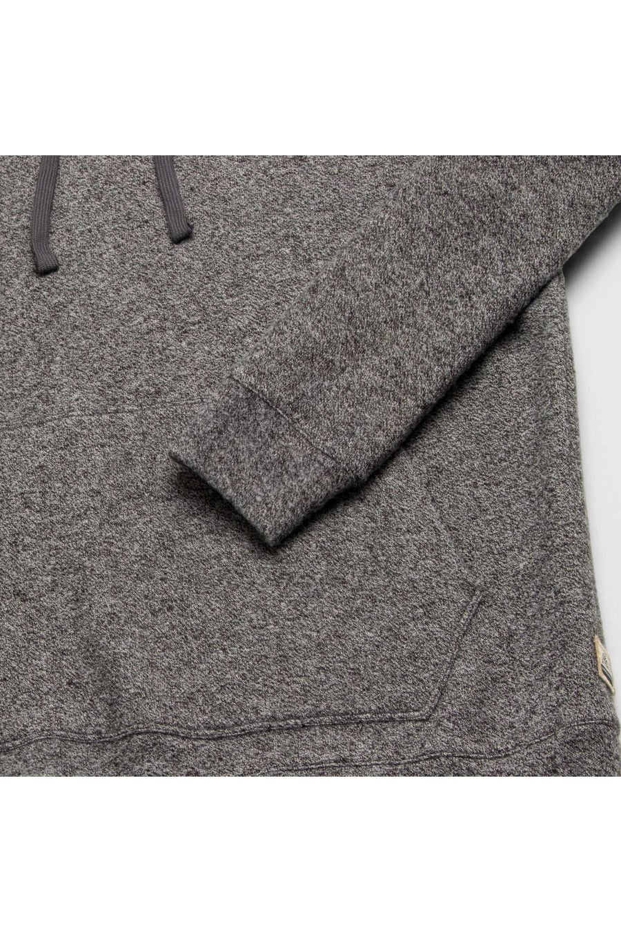 Justin Sweater Fleece Hoodie - Charcoal Heather - DUNE + SALT