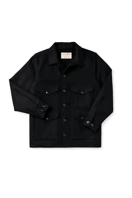 Mackinaw Wool Cruiser Jacket - Dark Navy - DUNE + SALT