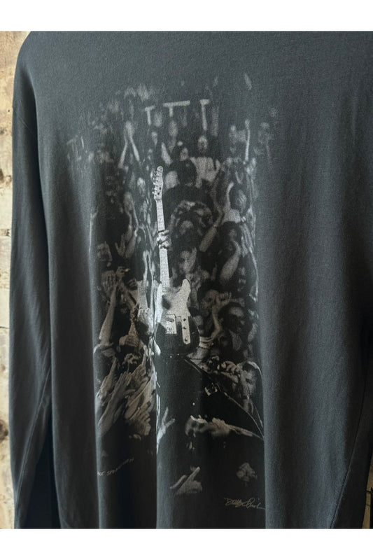 "Bruce Crowd" LS Tee - Faded Black - DUNE + SALT