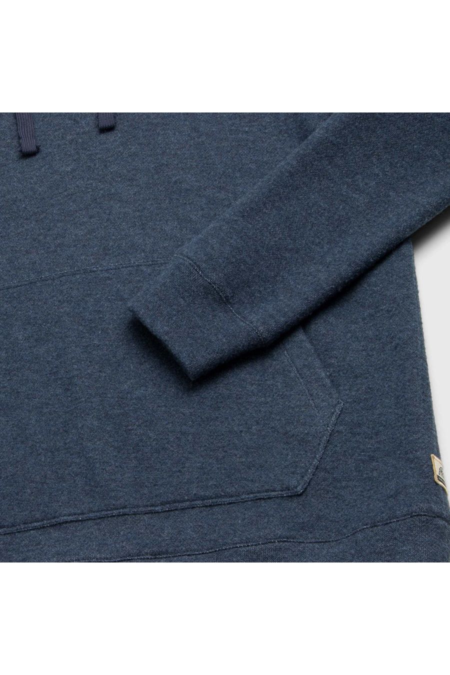 Justin Sweater Fleece Hoodie - Navy Heather - DUNE + SALT