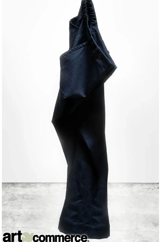 FAVOLAMOVE CASHMERE BLEND FRENCH SAILOR PANT - Deeply Navy - DUNE + SALT
