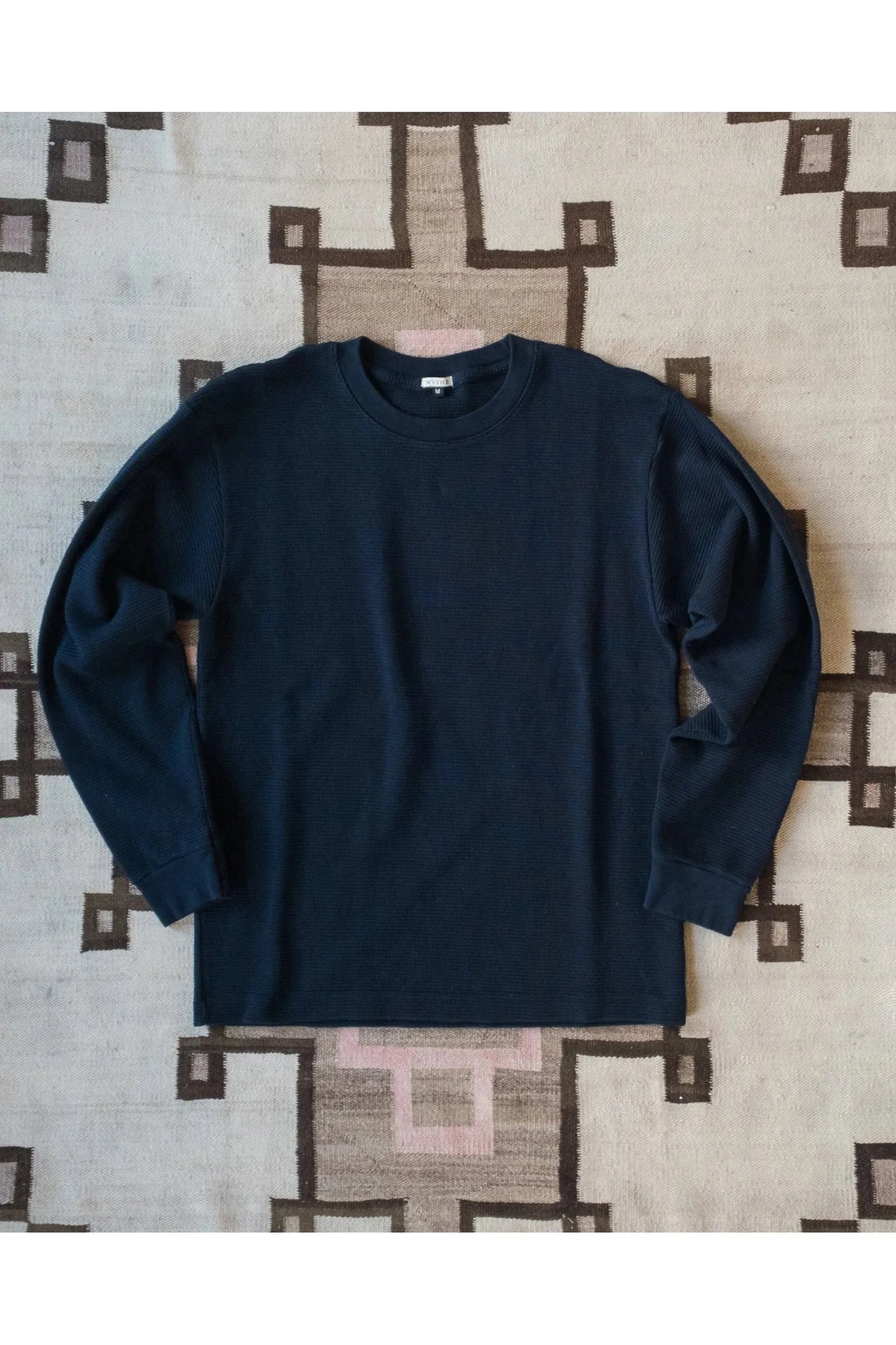 Cotton Longsleeve Thermal - Navy - DUNE + SALT