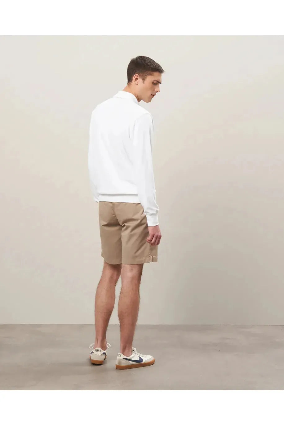 Terry Zip Sweatshirt - White - DUNE + SALT