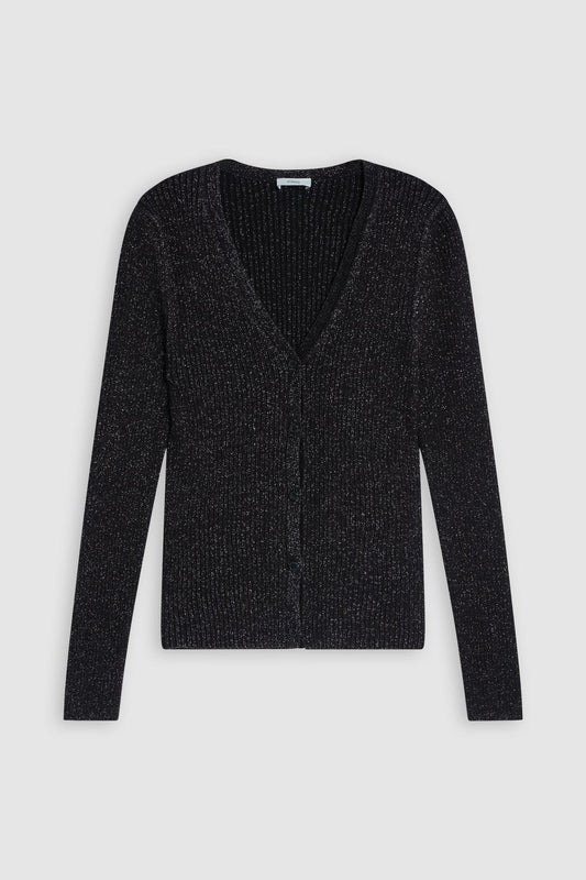 V-Cardigan - Black - DUNE + SALT