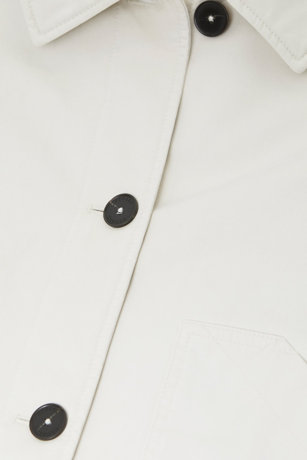 Cotton A-Line Jacket - Stone Beige - DUNE + SALT