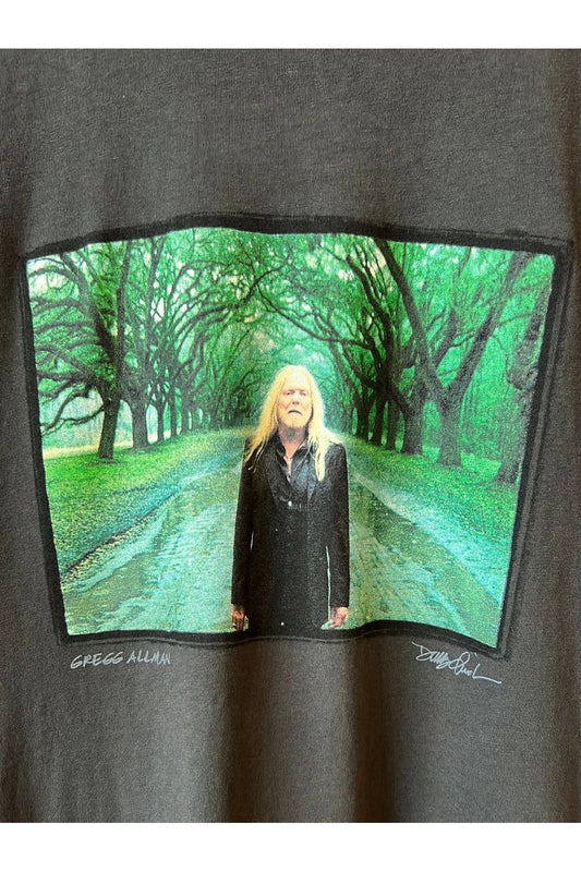 "Gregg Allman Color" SS Tee - Faded Black - DUNE + SALT
