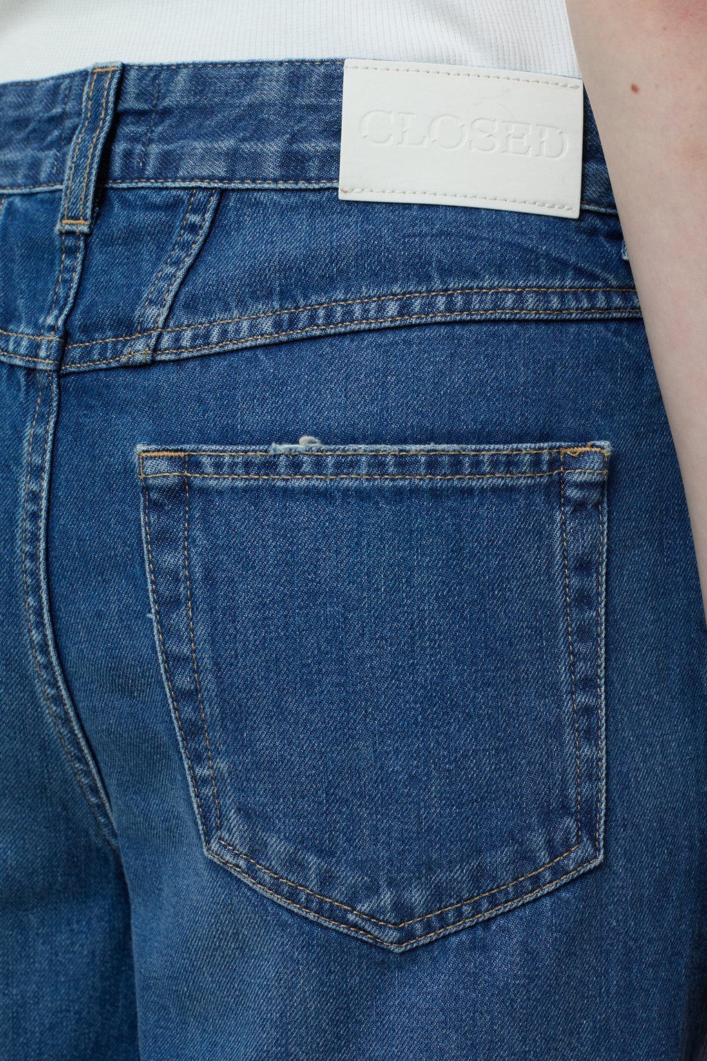 Nikka Wide Jean - Mid Blue - DUNE + SALT