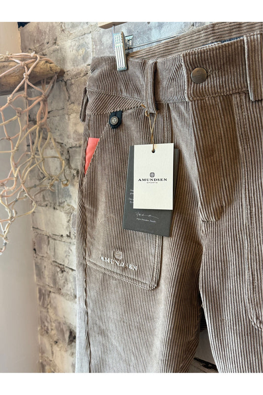 Men's FjordCord 8-Wale Corduroy Slacks - Dark Desert - DUNE + SALT
