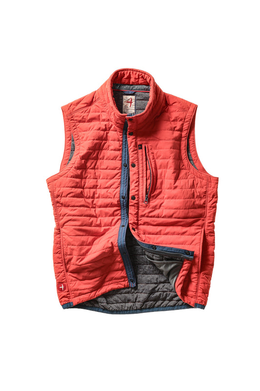Windzip Vest - Dark Orange - DUNE + SALT