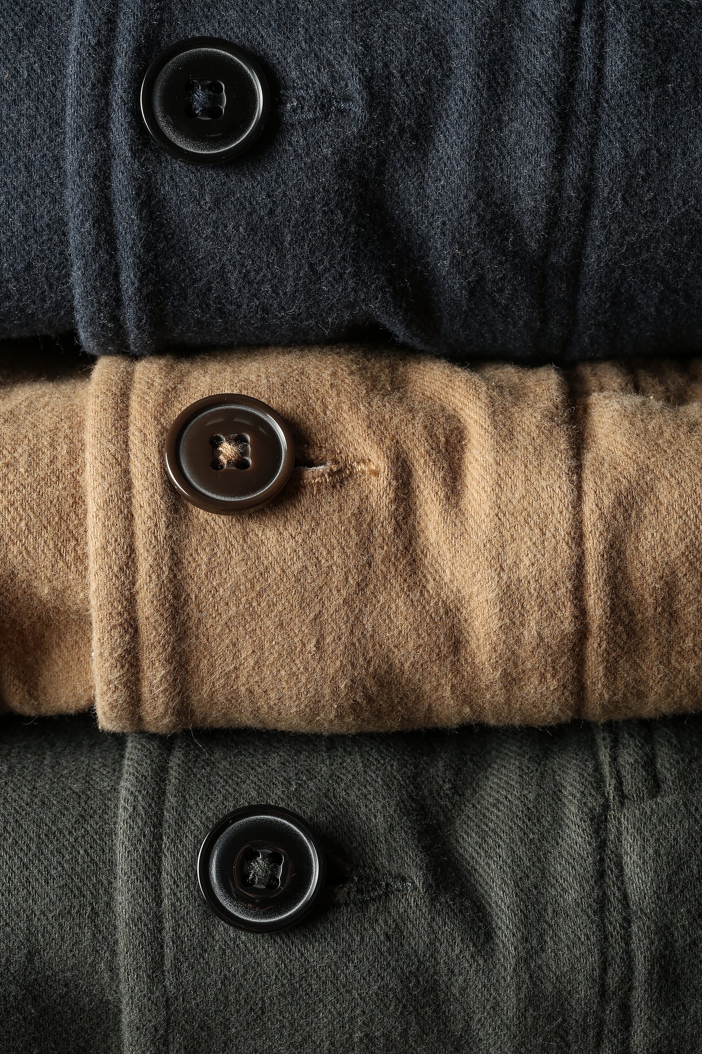 Moleskin Trap Blazer - Char Loden