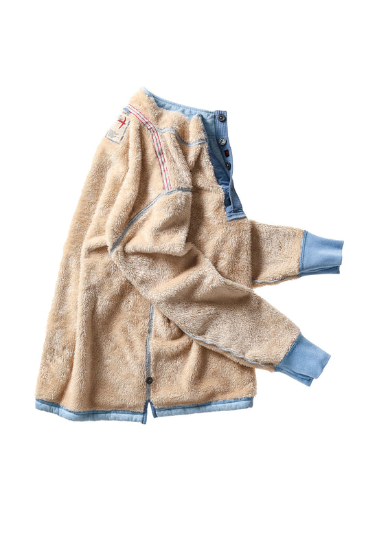 Superfleece Mock - Ice Blue Heather