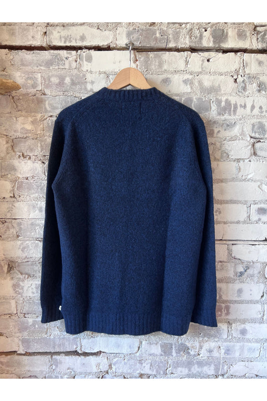 Lee Wool Blend Sweater - Navy Blue - DUNE + SALT