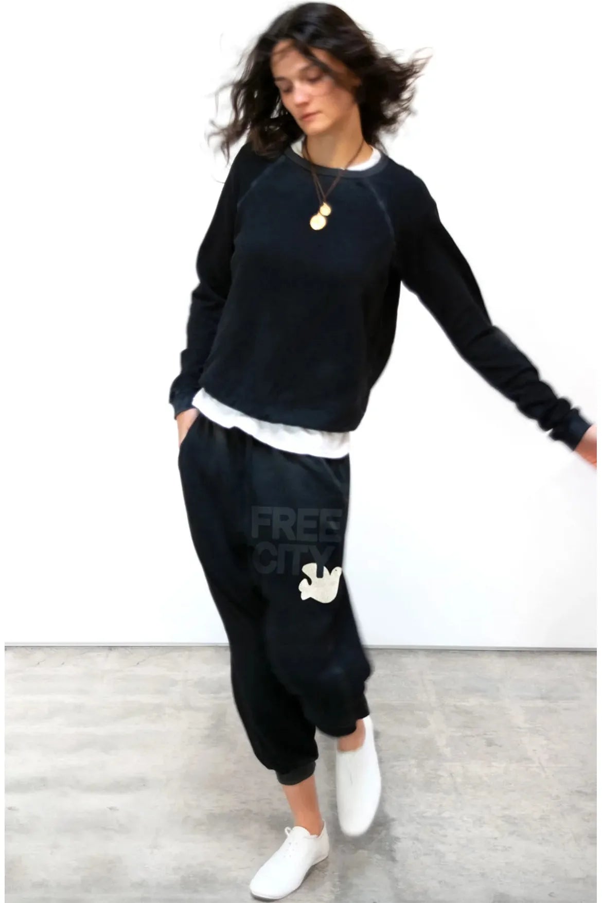 FREECITYLARGE SUNFADES Pocket Sweatpant - shrooms - DUNE + SALT