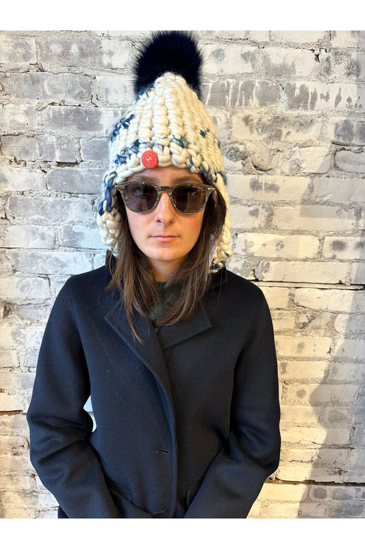 Vacation Fro Tri + Navy XL Pom - DUNE + SALT