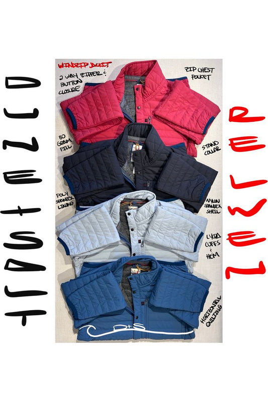 Windzip Jacket - Gas Blue - DUNE + SALT