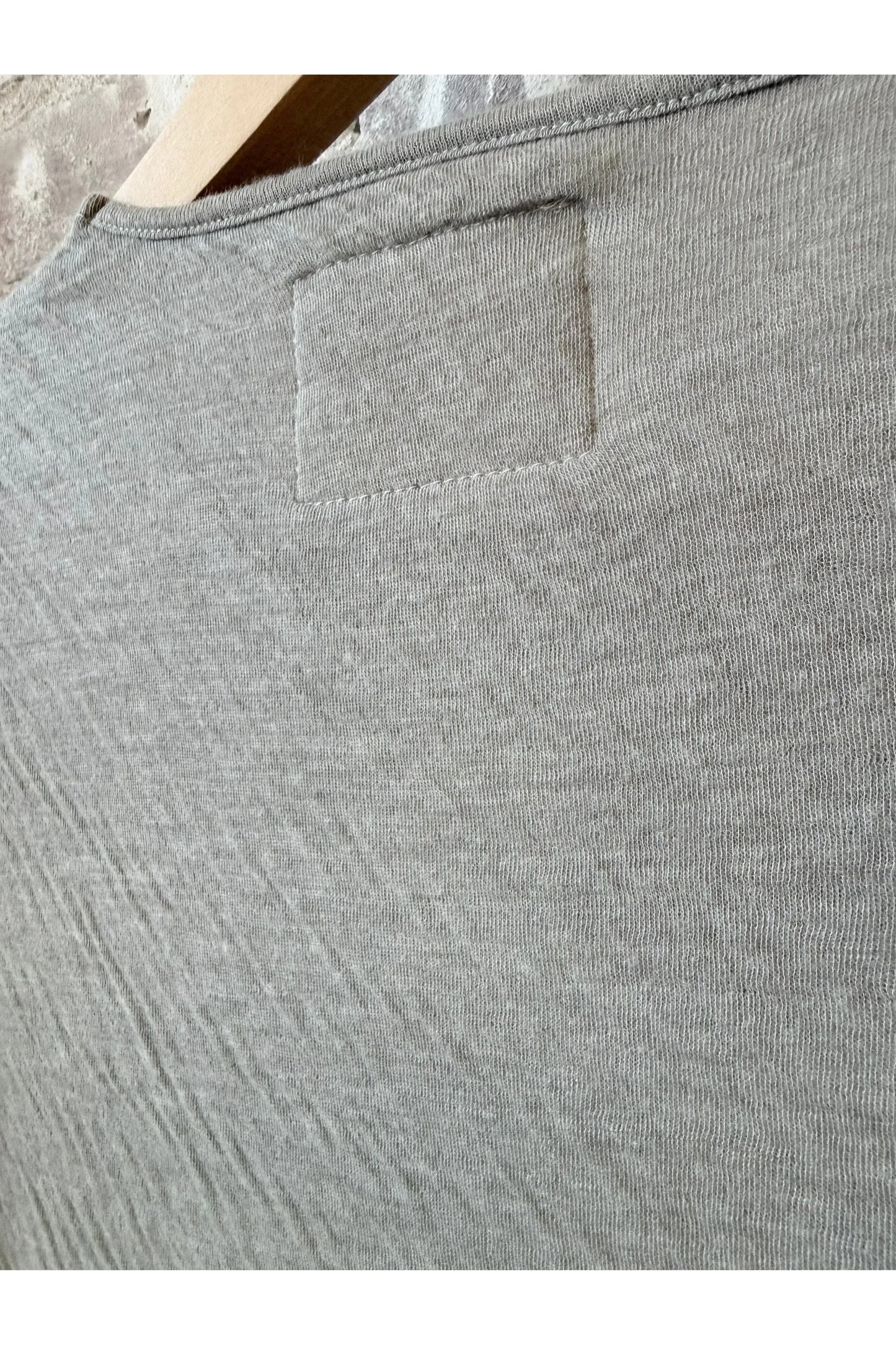 Hi-Soft Double Face L/S Crew - Charcoal - DUNE + SALT