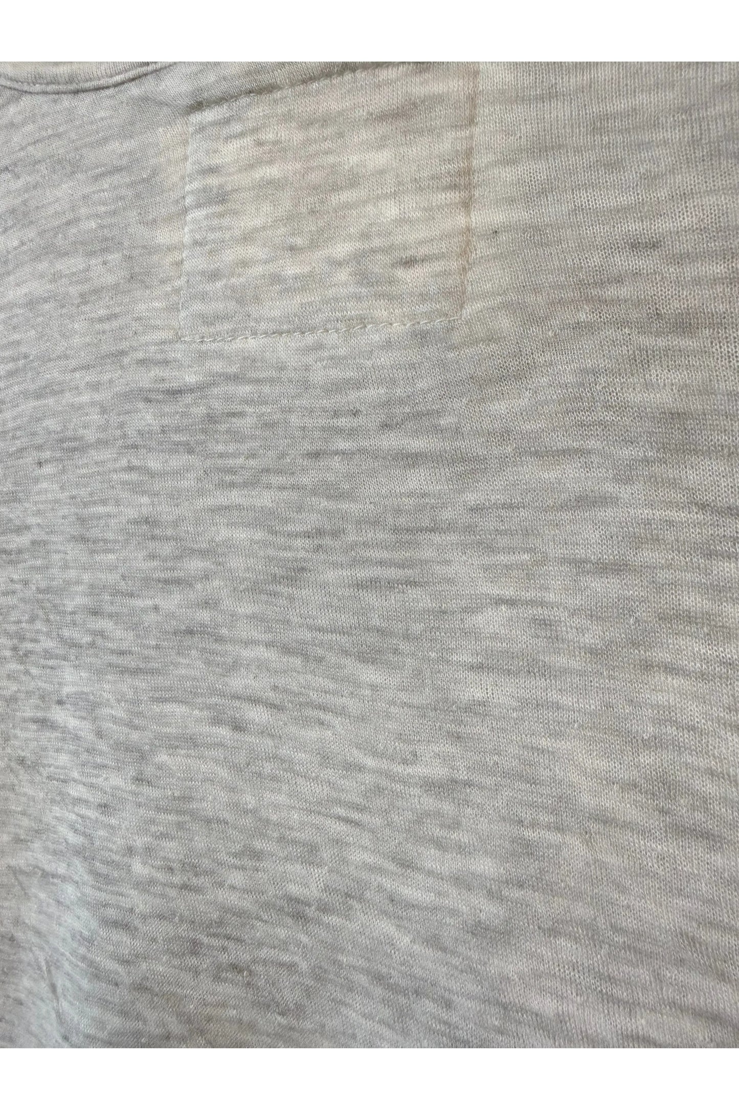 Melange Double Face LS Crew - Heather Gray - DUNE + SALT