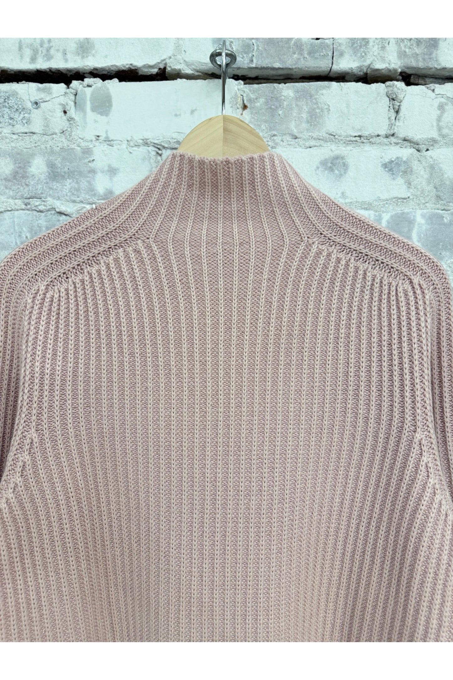 Foggy Mock Jumper - Blush - DUNE + SALT