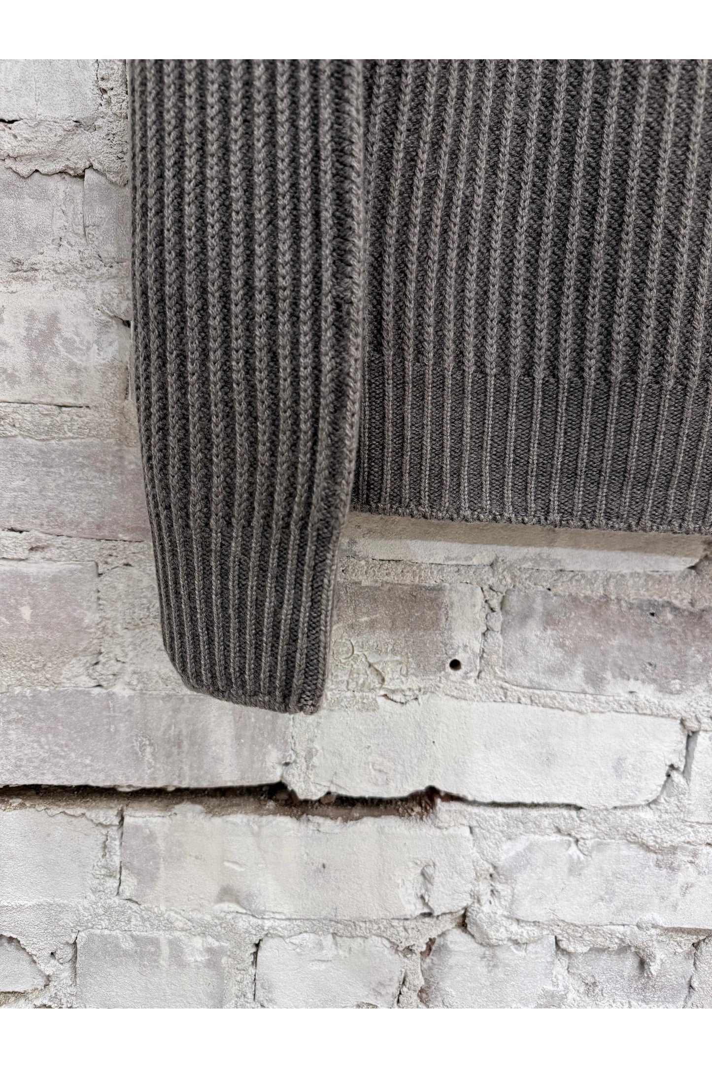 Foggy Mock Jumper - Taupe - DUNE + SALT