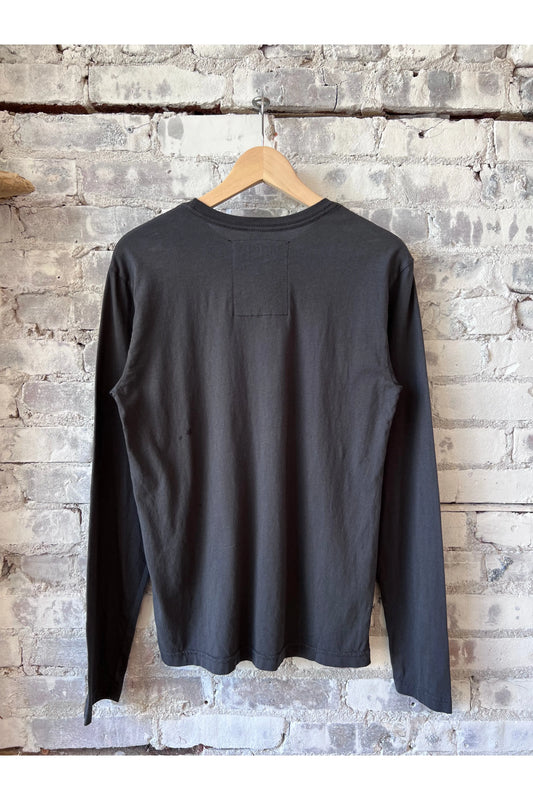 "Eddie and Jeff" LS Tee - Faded Black - DUNE + SALT