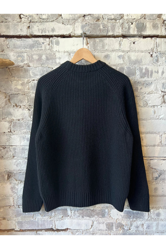Wool Jumper - Black - DUNE + SALT