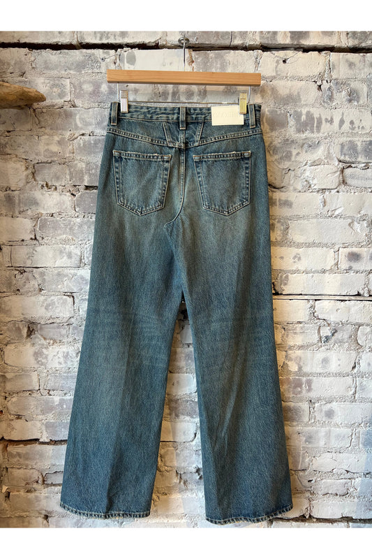 Gillan Wide Jean - Mid Blue - DUNE + SALT