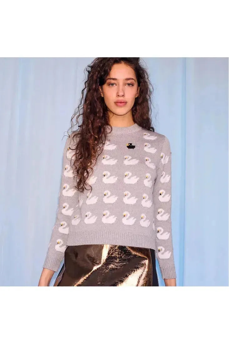 Ugly Duckling Sweater - Blue - DUNE + SALT