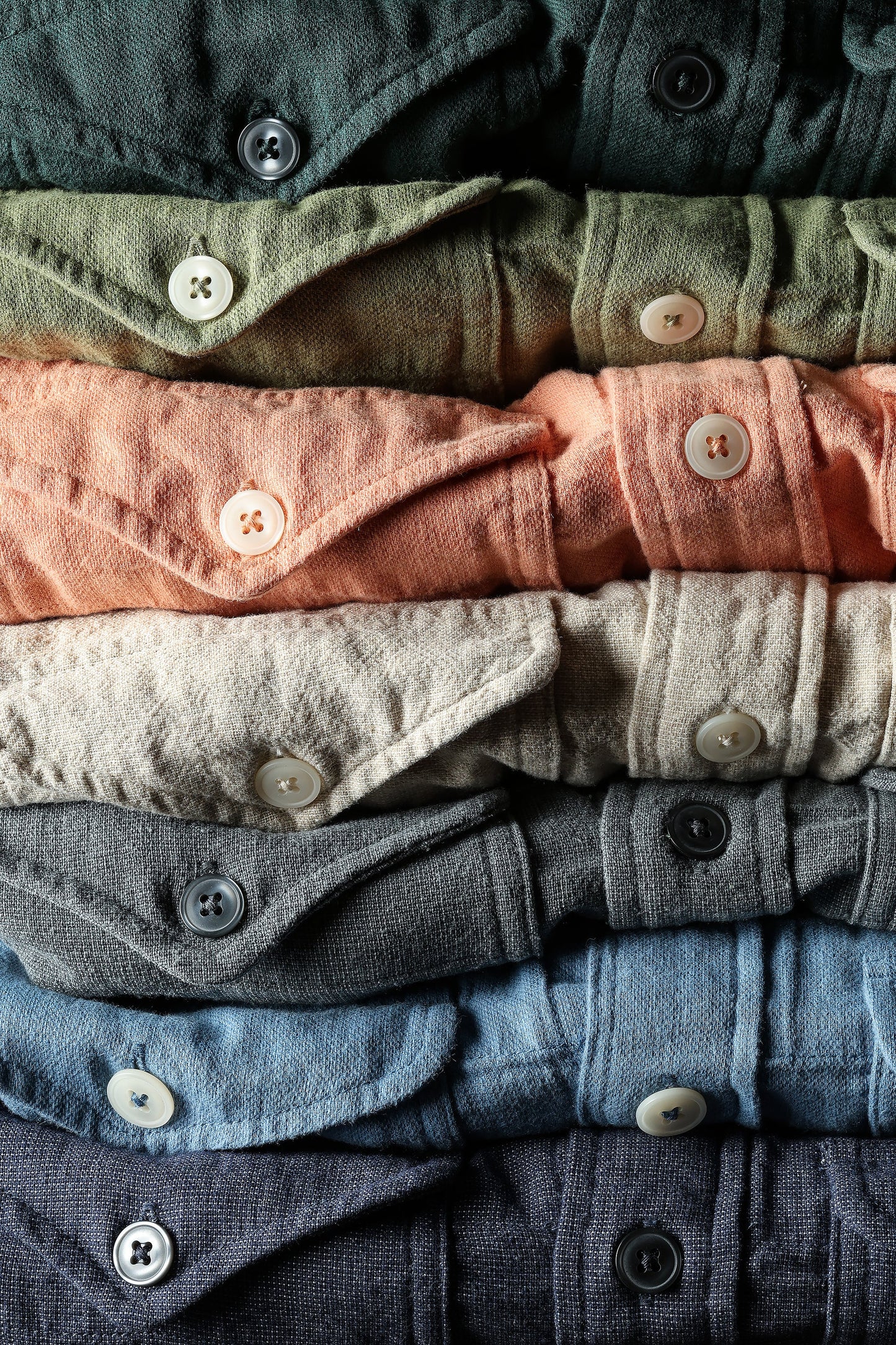 Linen Workshirt - Navy - DUNE + SALT