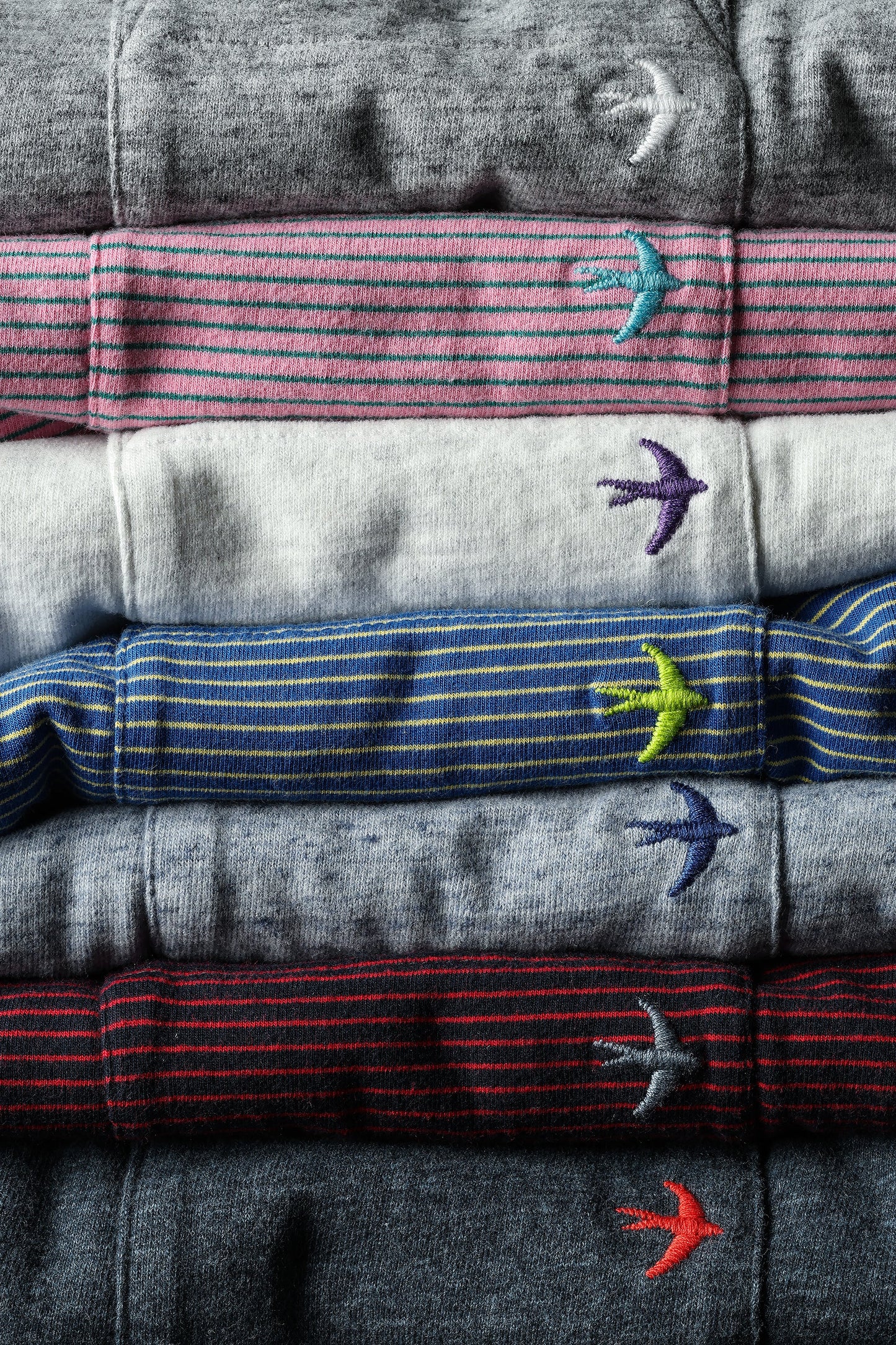 Ringspun Pocket Tee - Pink/Green Stripe - DUNE + SALT